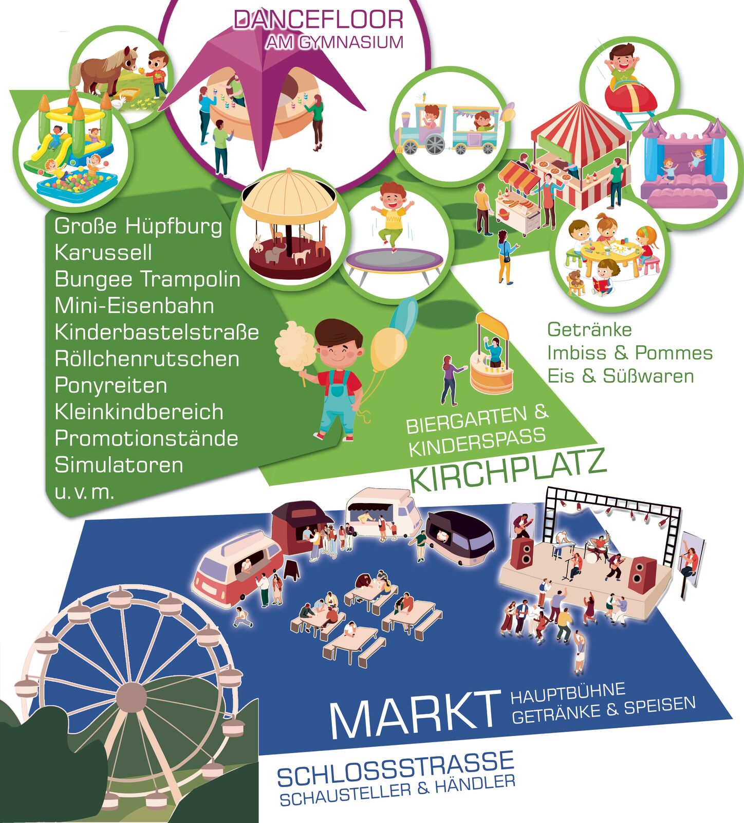 Stadtfest Frankenberg Sachsen 2023 Plakat